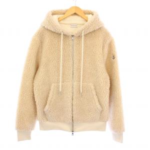 MAGLIA APERTA CON ZIP ジップアップボアパーカー L ベージュ