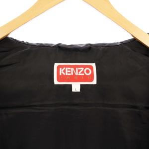 KENZO Padded Gilet ダウンベスト L ブラック FD65OU0019NI
