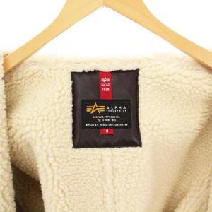 ALPHA INDUSTRIES ROSSO URBAN RESEARCH B-3 フェイクムートンフライトジャケット アウター M ブラウン