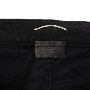 SAINT LAURENT PARIS 16SS スキニーデニムパンツ W32 ブラック D02 M/SK-LW