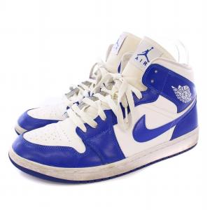 NIKE Women's Air Jordan 1 Mid Kentucky Blue