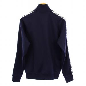 FRED PERRY トラックジャケット ジャージ ロゴ ライン M ネイビー /KH