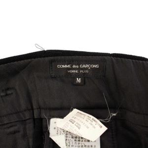 COMME des GARCONS HOMME PLUS パンツ スラックス テーパード ウール M ブラック PP-05022M /KH