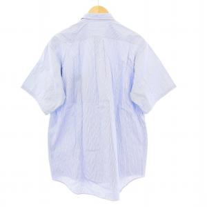 COMME des GARCONS SHIRT シャツ 半袖 ストライプ M 青 ブルー /KH