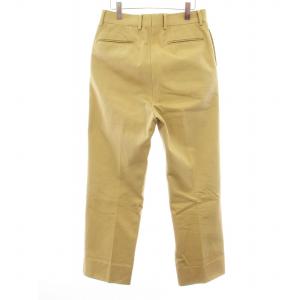 NEAT チノパン チノパンツ ワイド 2タック ボタンフライ 44 ベージュ /KU