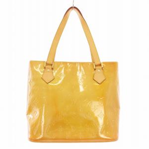 LOUIS VUITTON ヴェルニ ヒューストン M91122 トートバッグ イエロー