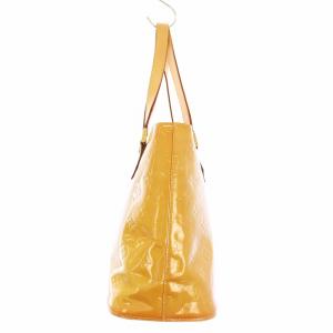 LOUIS VUITTON ヴェルニ ヒューストン M91122 トートバッグ イエロー