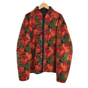 16FW Roses reversible fleece