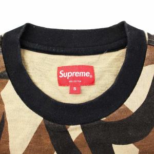 Supreme 19AW L/S POCKET TEE TRIBAL CAMO