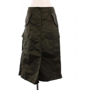 Nylon Twill Skirt 2 カーキ 22-06065