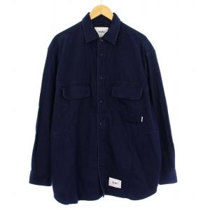 23SS WCPO / LS / COTTON. DENIM デニムシャツ 02 インディゴ