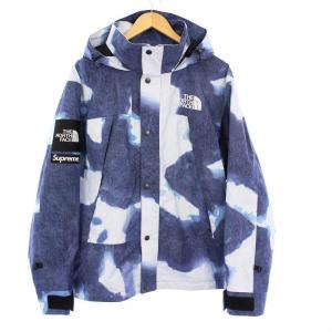 SUPREME 21AW Bleached Denim Print Mountain Jacket