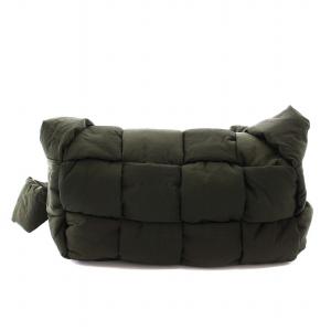 BOTTEGA VENETA Padded Tech Cassette Mini カーキ