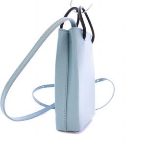 BALENCIAGA ショッピング スマートフォンホルダー ライトブルー 593826