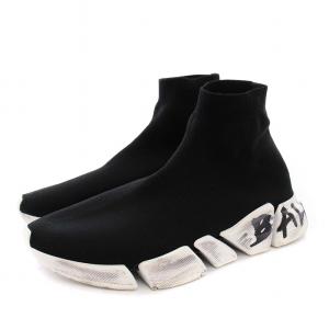 BALENCIAGA SPEEDTRAINER ソックススニーカー 43 ブラック 605942