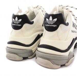 BALENCIAGA adidas Originals TRPLE S スニーカー 43 ホワイト 712821