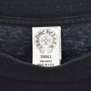 CHROME HEARTS セメタリークロス プリント ロンT S ブラック