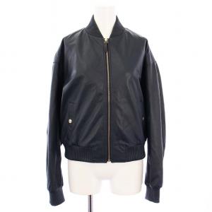 レザージャケット 42 ネイビー 56S00731-2P000269