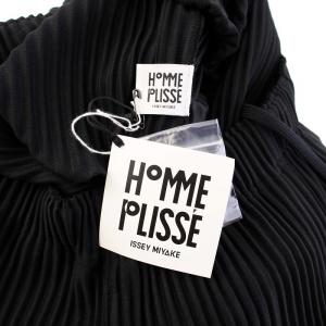 HOMME PLISSE ISSEY MIYAKE 25SS プリーツ ワイドパンツ 1 ブラック HP51-JF136