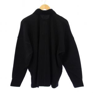 HOMME PLISSE ISSEY MIYAKE 24AW プリーツ ポロシャツ 2 ブラック HP43JM118