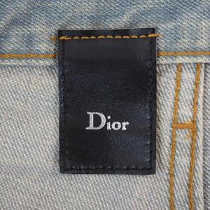 04SS エディ期 ダメージ加工 コーティングデニム アイスブルー