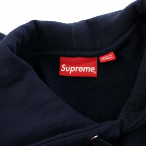 Supreme 17AW brush logo hooded スウェット