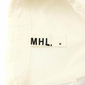 MHL. 596-7250508 カジュアルシャツ 長袖 コットン M 白 ホワイト /KU