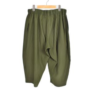 HOMME PLISSE ISSEY MIYAKE 19AW パンツ 2 緑 グリーン HP93JF143