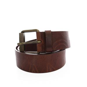 レザーベルト 80cm 32インチ 茶 ブラウン /YM