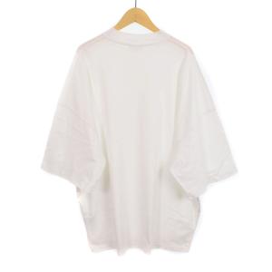 JIL SANDER オーバーサイズ Tシャツ カットソー 半袖 モックネック L 白 ホワイト J21GC0005 J45084