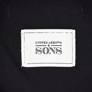 UNITED ARROWS & SONS by DAISUKE OBANA トレーナー スウェット プルオーバー L 黒 ブラック