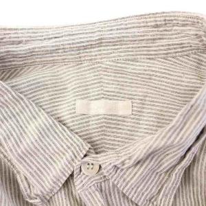 COMOLI 24SS KHADIコットン コモリシャツ 5 グレージュ Z01-02011