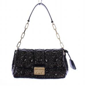 ニューロック カナージュ ワンショルダーバッグ エナメル ブラック