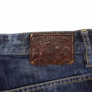 DSQUARED2 14SS M.B. カーゴデニムパンツ カモフラ 44 インディゴ S74LA0600