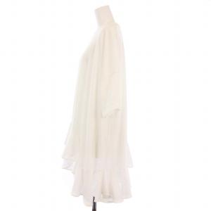 ENFOLD RANDOM-FLARE T-SHIRT ランダムフレアTシャツ カットソー 半袖 38 白 300GS280-1070