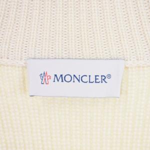 MONCLER 19AW MAGLIONE TRICOT CARDIGAN M アイボリー