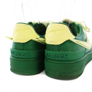 NIKE AMBUSH Air Force 1 Low Pine Green and Citron