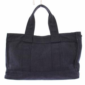 PORTER 吉田カバン スモーキー トートバッグ ハンドバッグ キャンバス ロゴ 紺 ネイビー /BB AA