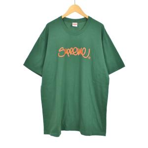 22SS Handstyle Tee L グリーン