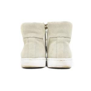 ATTACHMENT レザー スニーカー ハイカット ジップアップ レザー 41 白 ホワイト