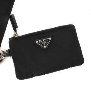 PRADA リナイロン ネックポーチ フォンケース ブラック 2TT091 2DMI F0002