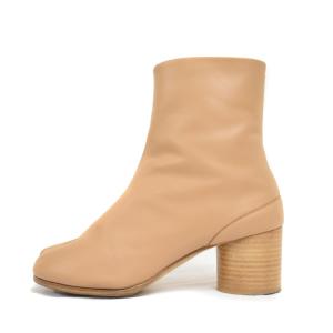 Maison Margiela 足袋ブーツ タビ ショート レザー 37.5 ベージュ S58WU0246