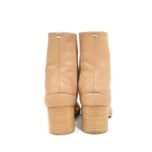 Maison Margiela 足袋ブーツ タビ ショート レザー 37.5 ベージュ S58WU0246