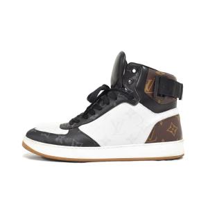 リヴォリ ライン スニーカー モノグラム 6.5 ブラウン 1A44VS