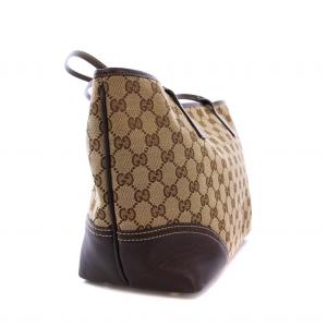 GUCCI ニューブリット GGキャンバス インターロッキング ベージュ 169946