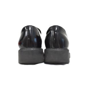 PRADA 三角プレート ローファー 36 ブラック