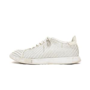 Stellar braided leather sneakers スニーカー 8 ホワイト