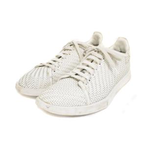 Berluti Stellar braided leather sneakers スニーカー 8 ホワイト