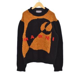 CARHARTT WIP 22AW JUMPER IN BLACK WOOL AND SILK