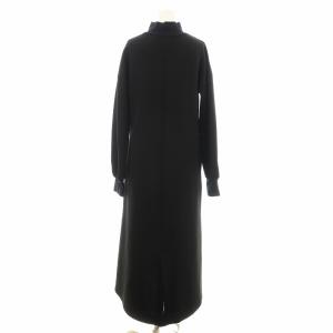 UNITED TOKYO UNITEDTOKYO ユーティリティーウールワンピース 509510012 ロング マキシ 長袖 ハイネック 1 黒 ブラック